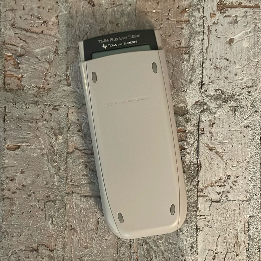 TI-84 Plus Silver Edition Graphing Calculator